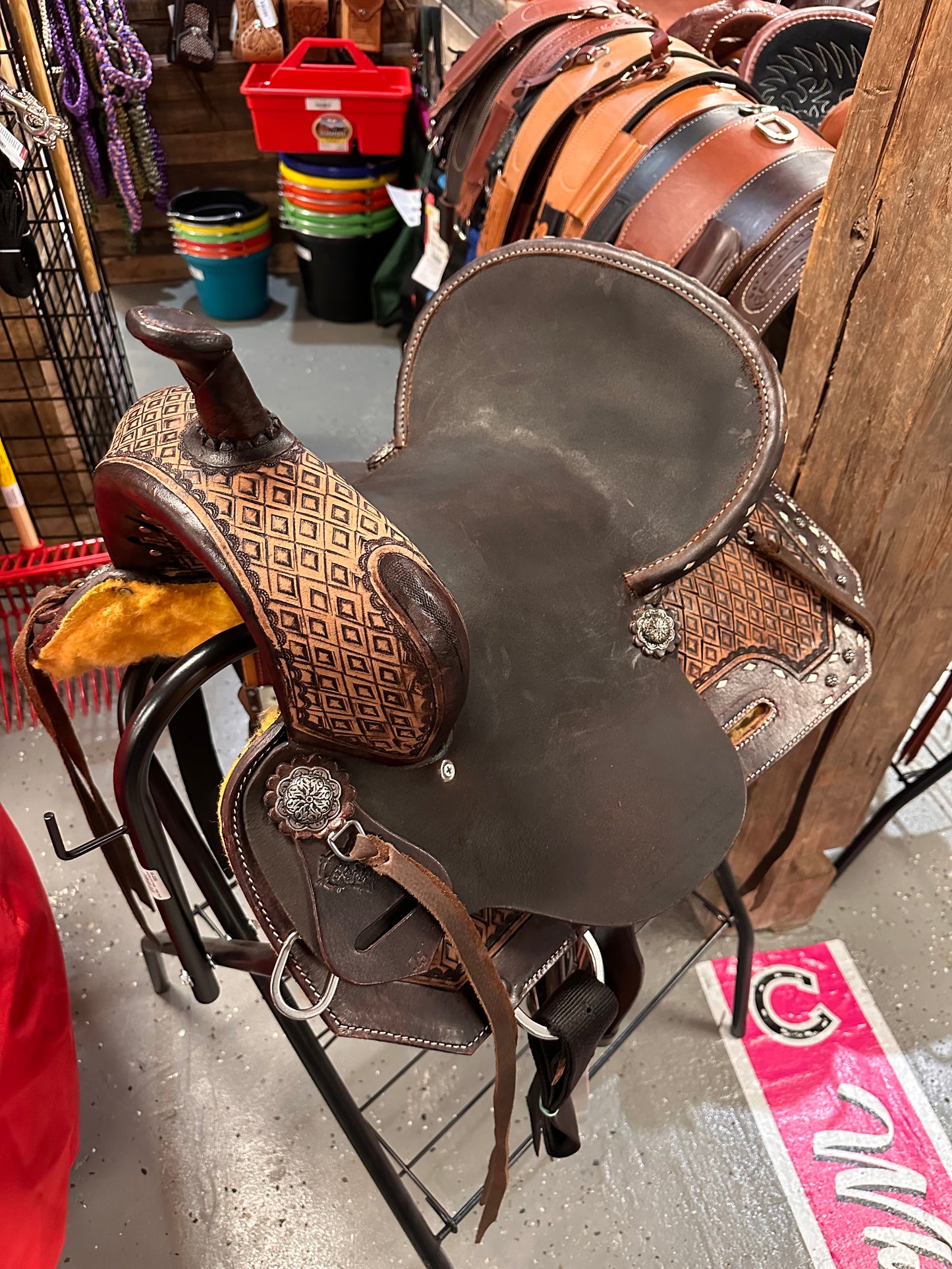 Wild Star Performance Barrel Saddle 13"