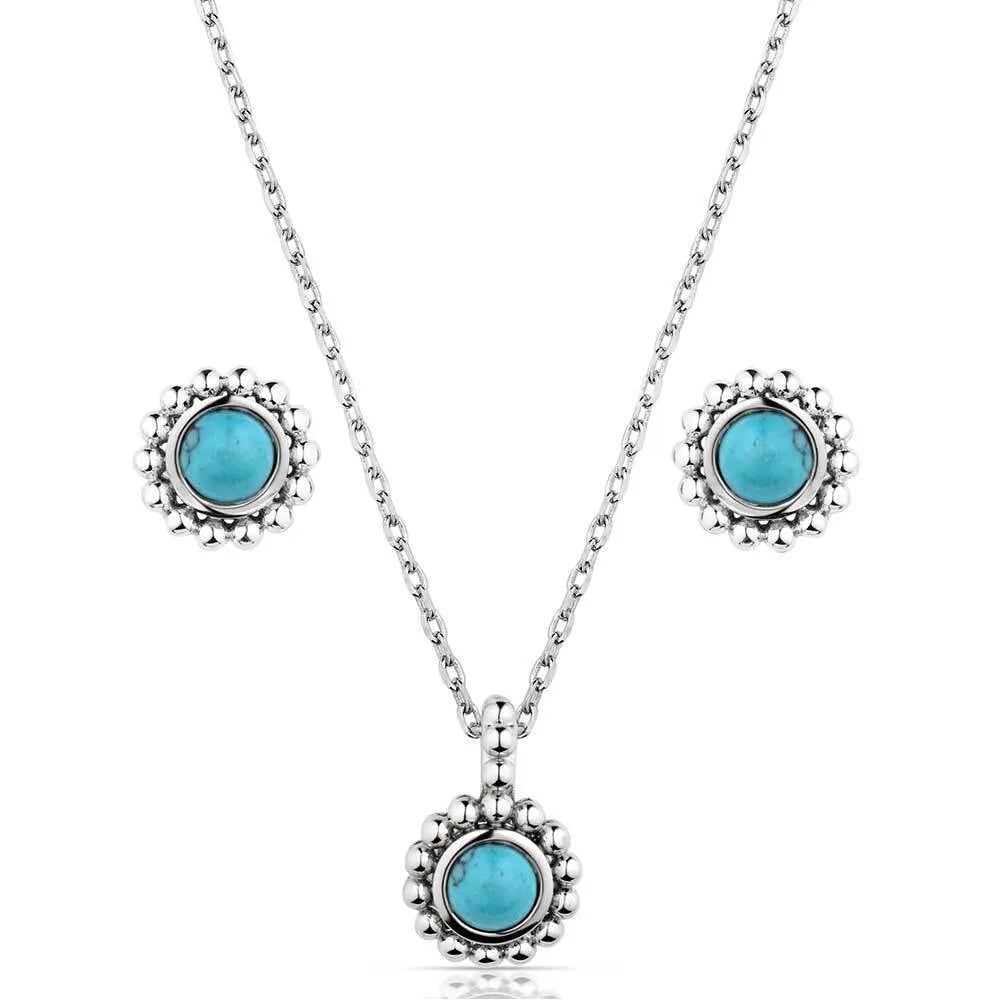 Blue Waters Turquoise Jewelry Set