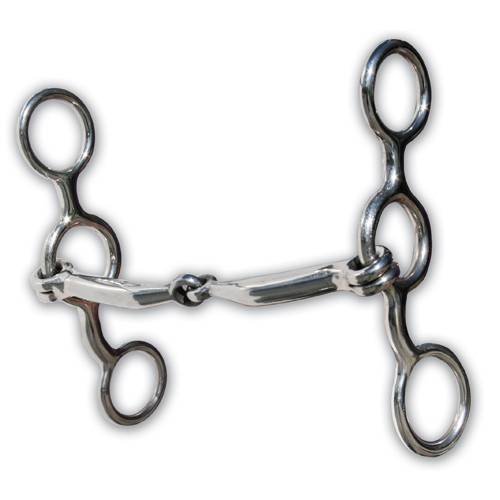 Short Shank Bit - Smooth Snaffle