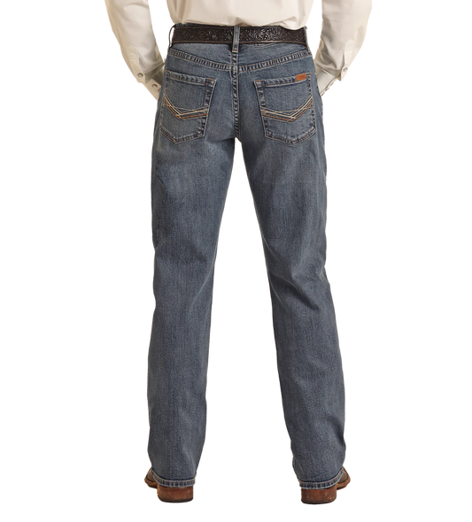 Vintage '46 Relaxed Stackable Bootcut Jeans By Rock N Roll Denim