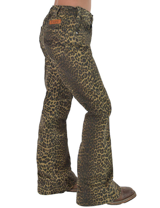 Girls Leopard Trousers