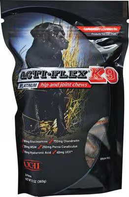 Cox Vet Lab Acti-Flex K-9 Salmon Flavored Grain-Free Chew Supplement for Dogs, 12-oz bag