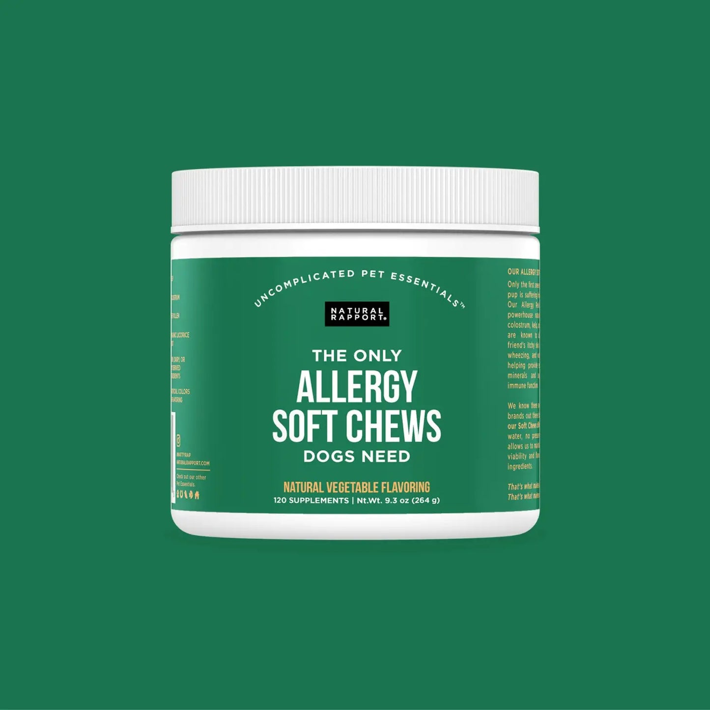 The Only Allergy Soft Chews Dogs Needs