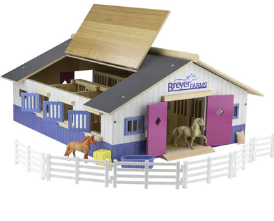 59215  Breyer Farms™ Deluxe Wood Stable Playset