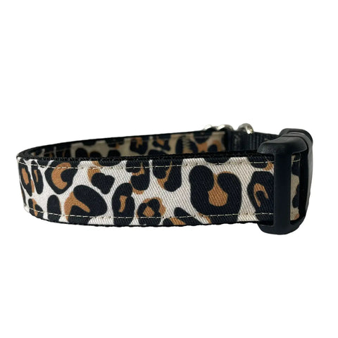 Cheetah / Leopard Print Collar, Animal Print, Safari, Exotic Dog collar