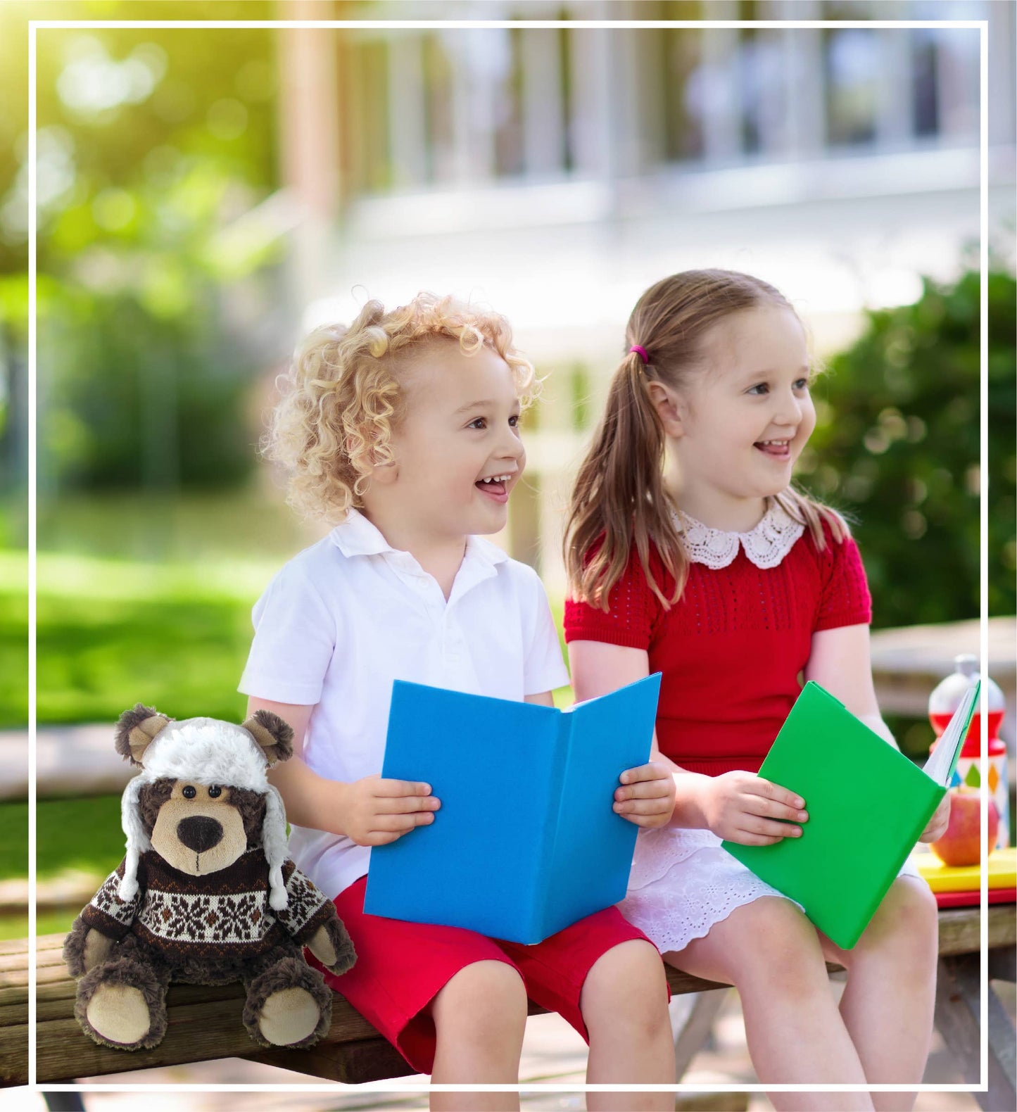 Super Soft Plush With Clothes - Grizzly Bear