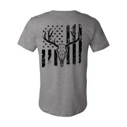 Euro Mount Deer Flag graphic tee