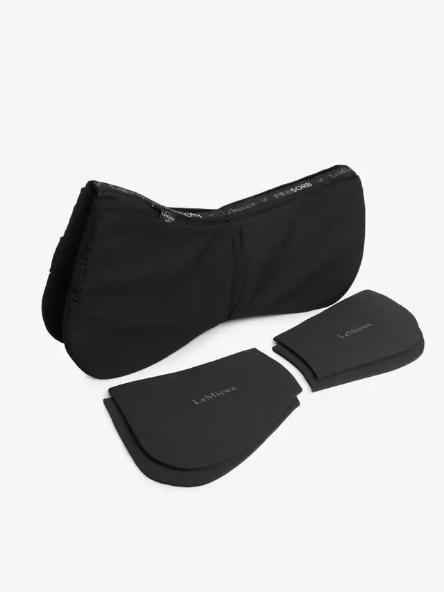 ProSorb Plain 2 Pocket Half Pad Black