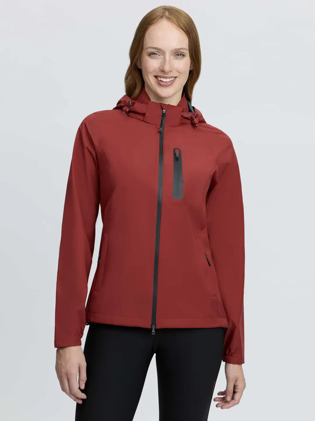 New! Lemieux Athena Waterproof Lightweight Jacket - Russet