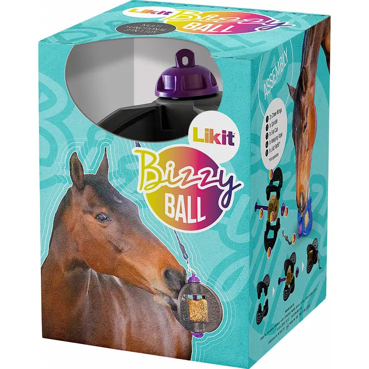 Likit Bizzy Ball Boredom Relief Toy For Horses - Pink