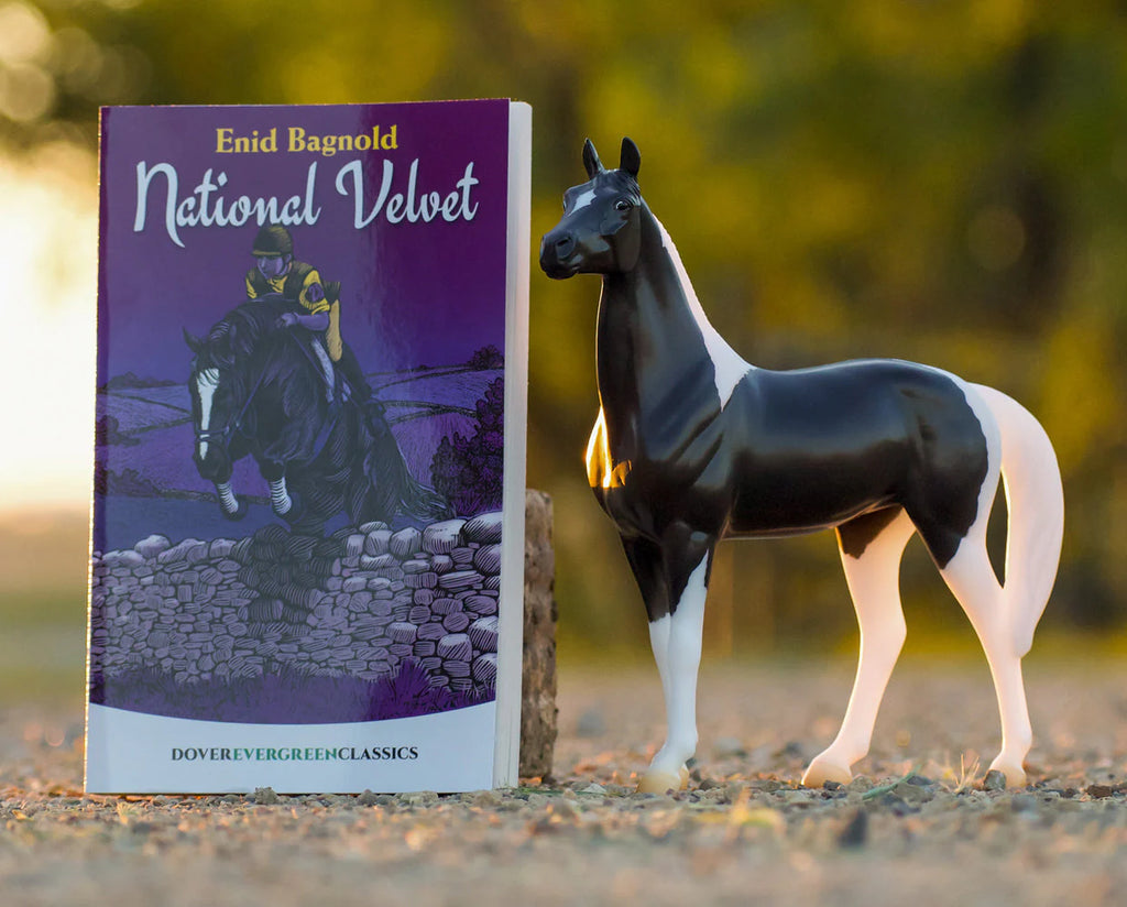 6180  National Velvet Horse and Book Set