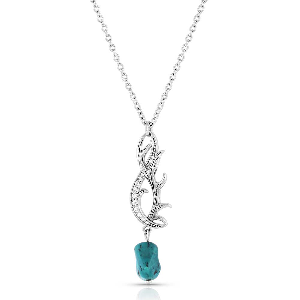 Rooted in Stone Turquoise Necklace