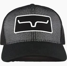 All Mesh Trucker Hat- Black by Kimes Ranch