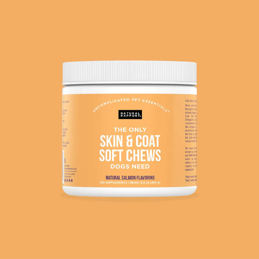 The Only Skin & Coat Soft Chews Dogs Need