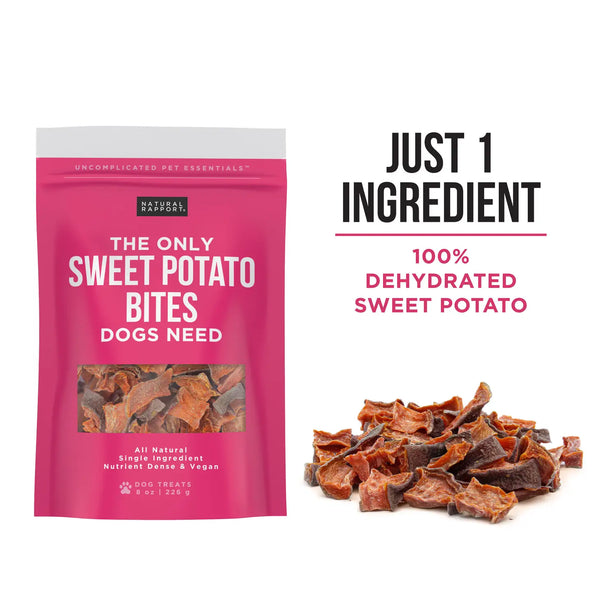 The Only Sweet Potato Bites Dogs Need