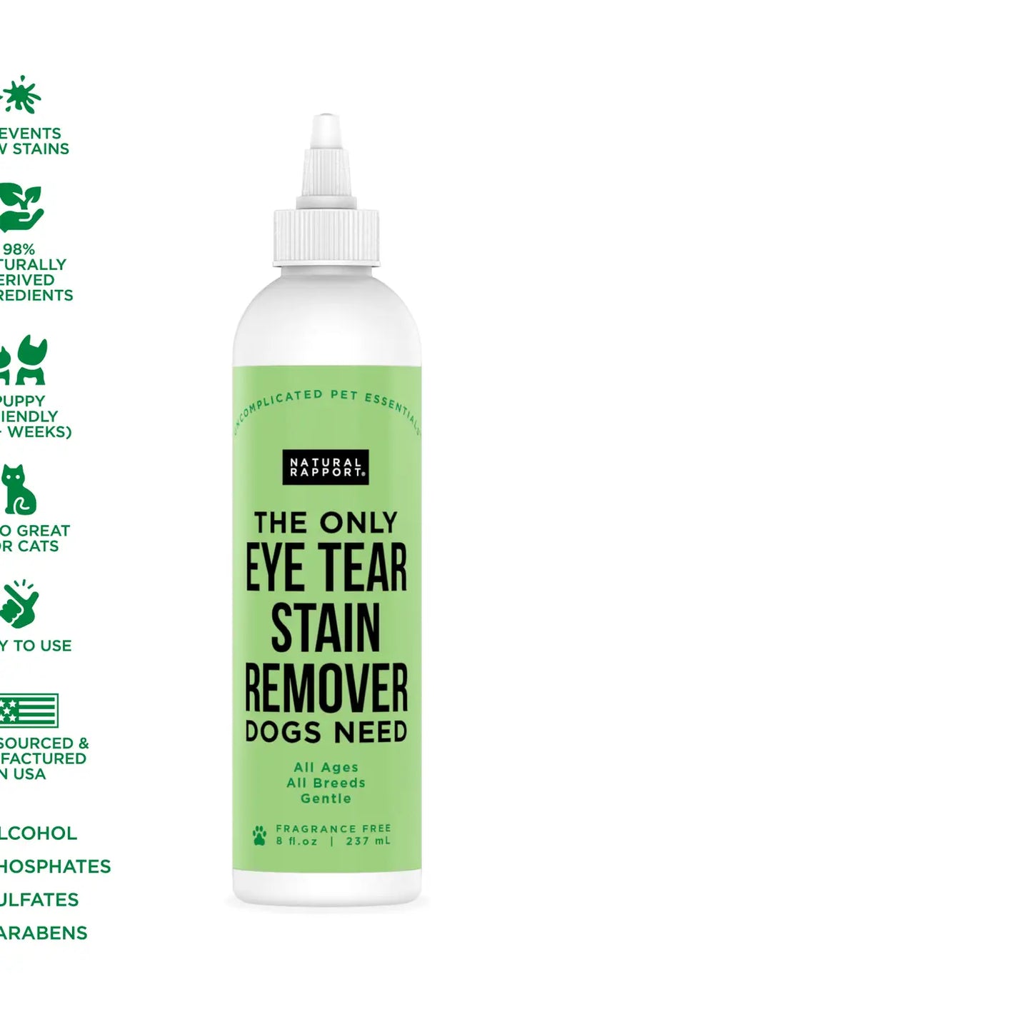 The Only Eye Tear Stain Remover Dogs Need