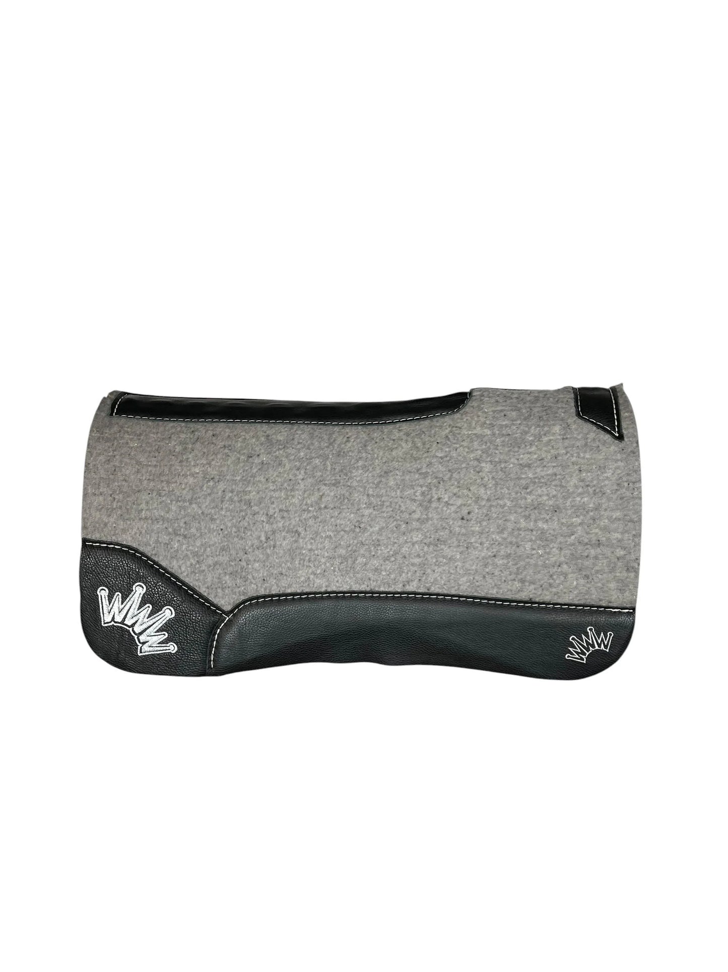 Best Ever Saddle Pad 28x28 1" Grey Kush