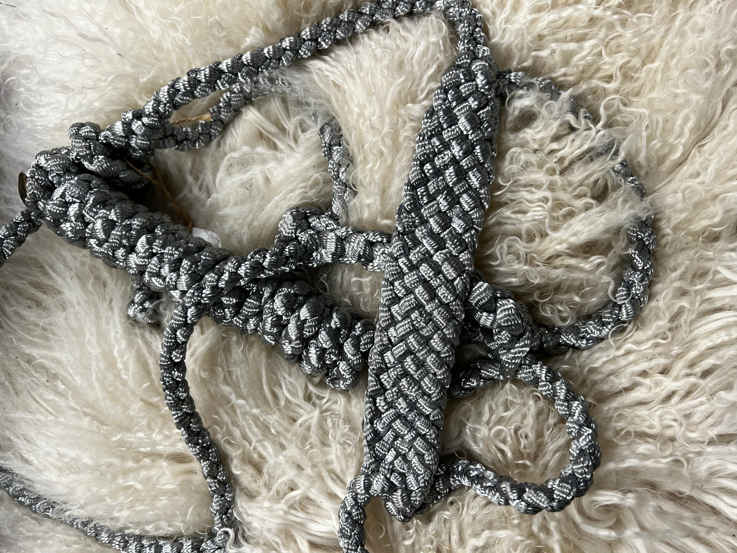 Soft Hand braided mule tape halters